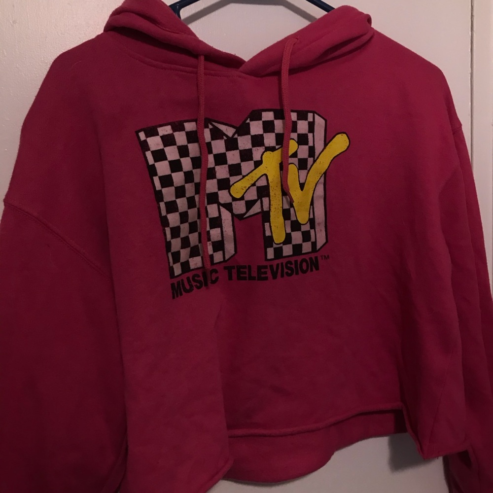 Cropped hoodie